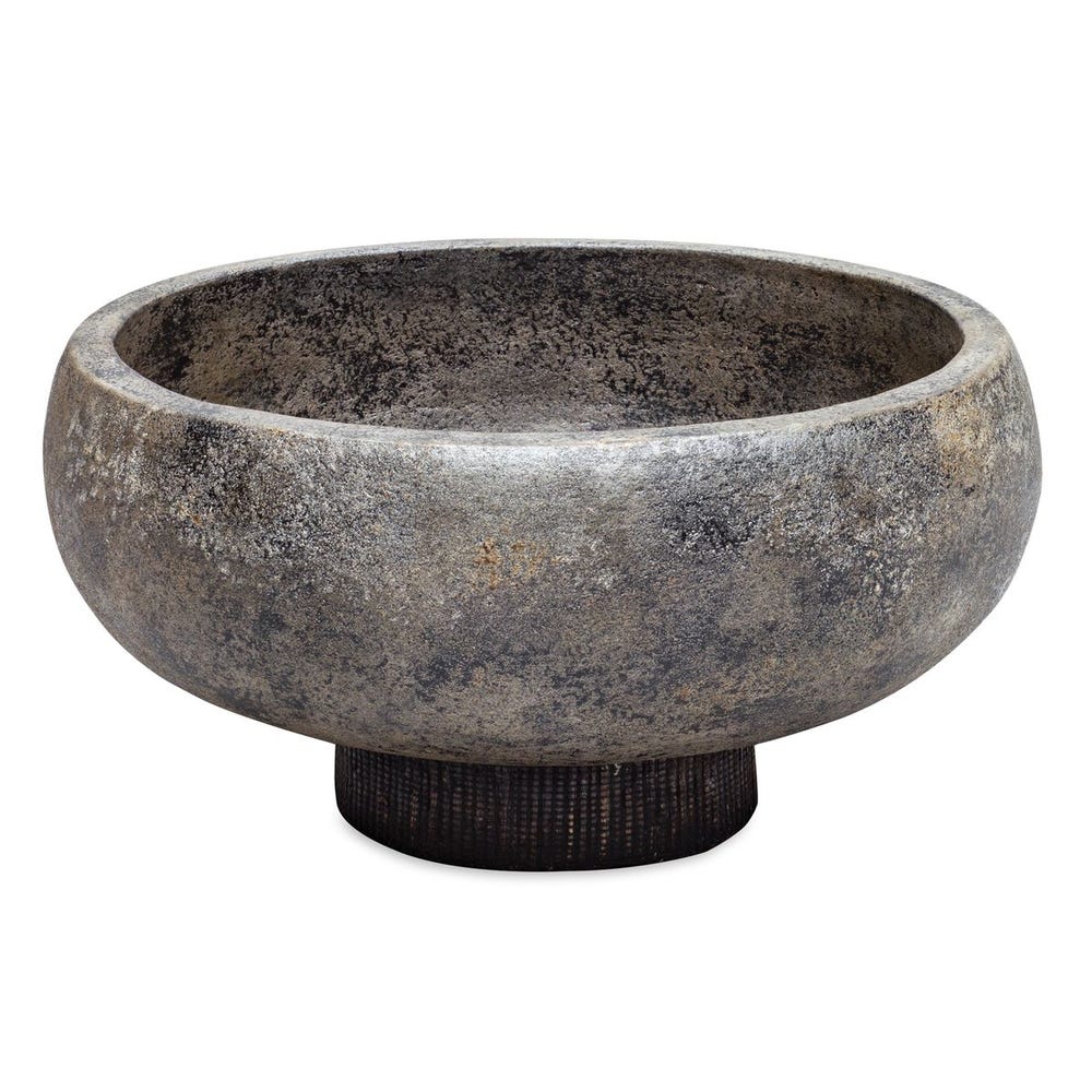 Uttermost Brixton Aged Black Bowl