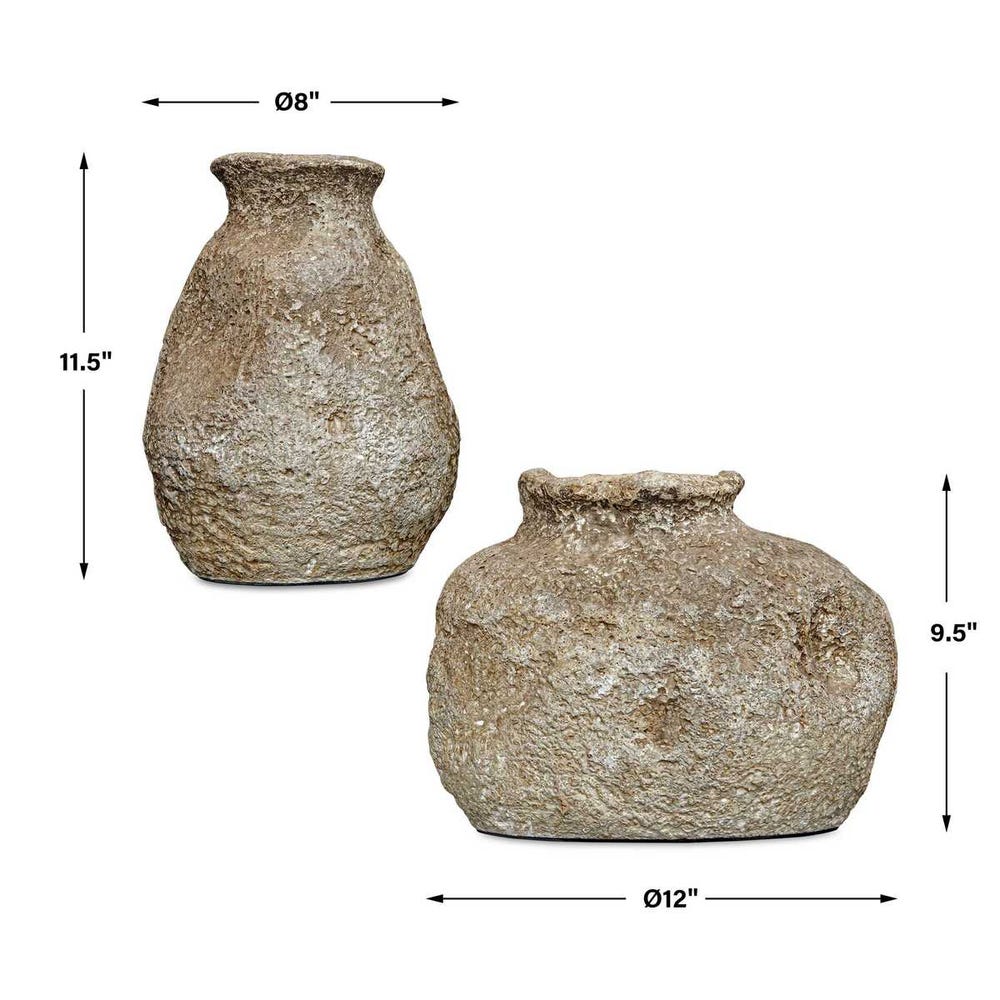 Uttermost Ancient Echos Vases - Set of 2