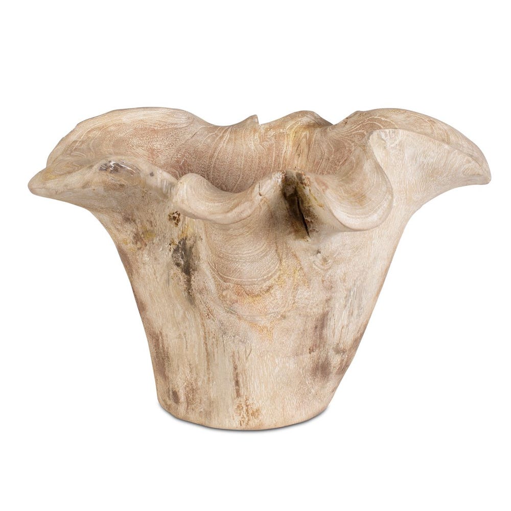 Uttermost Teak Flow Natural Outdoor Bowl