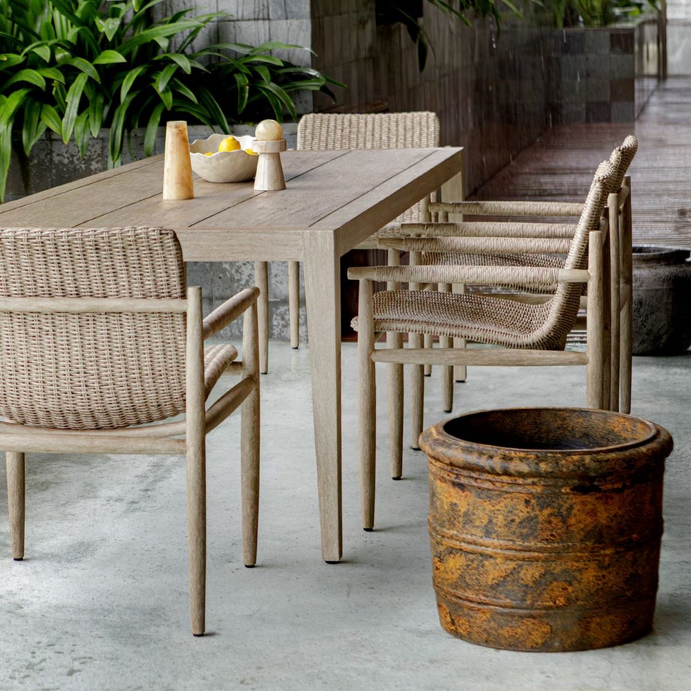 Uttermost Weathered Relic Rustic Outdoor Planter