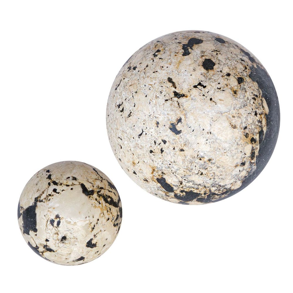 Uttermost Nouveau Indoor-Outdoor Spheres - Set of 2