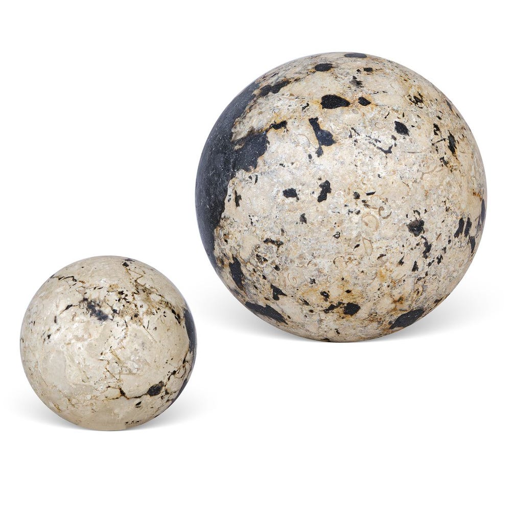 Uttermost Nouveau Indoor-Outdoor Spheres - Set of 2