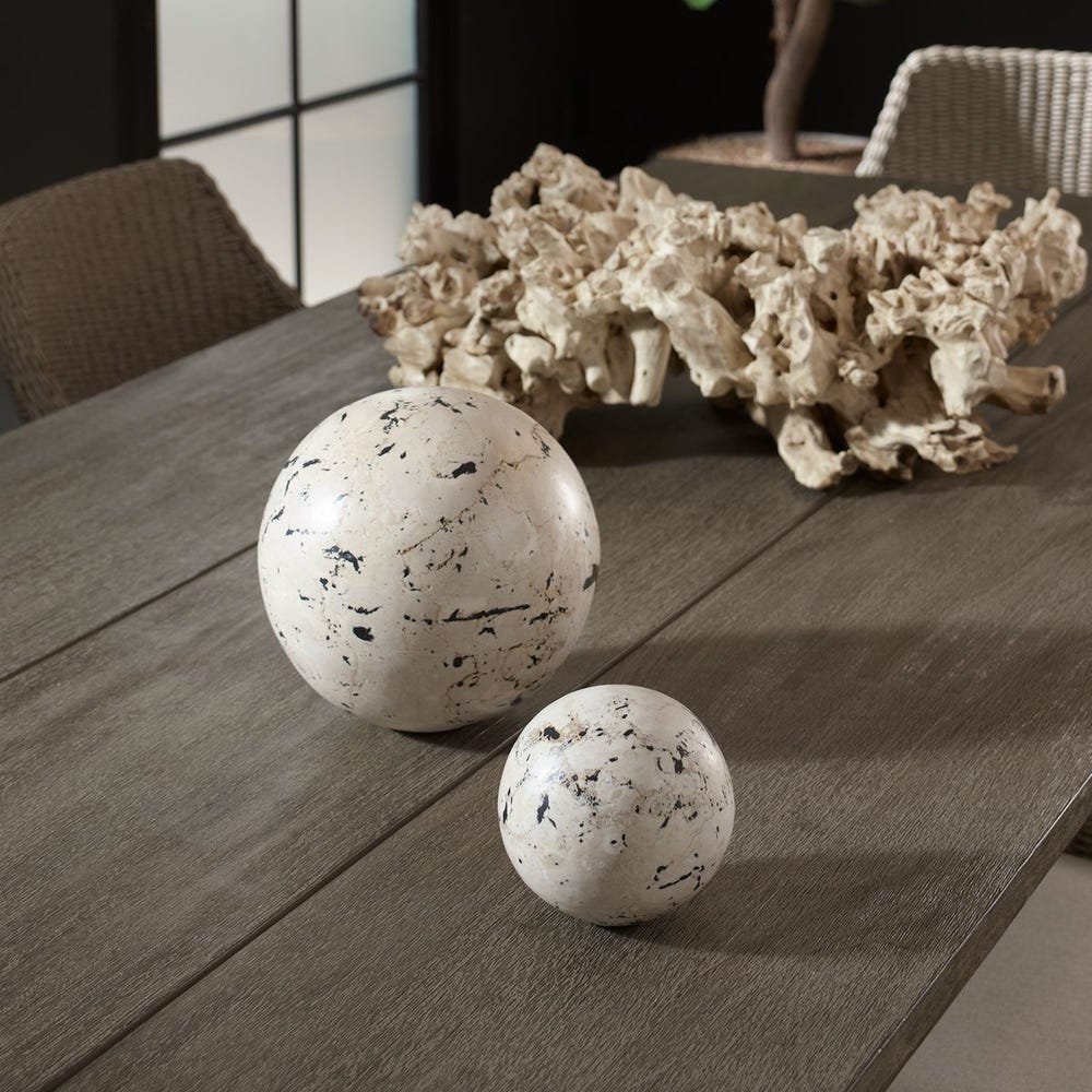 Uttermost Nouveau Indoor-Outdoor Spheres - Set of 2