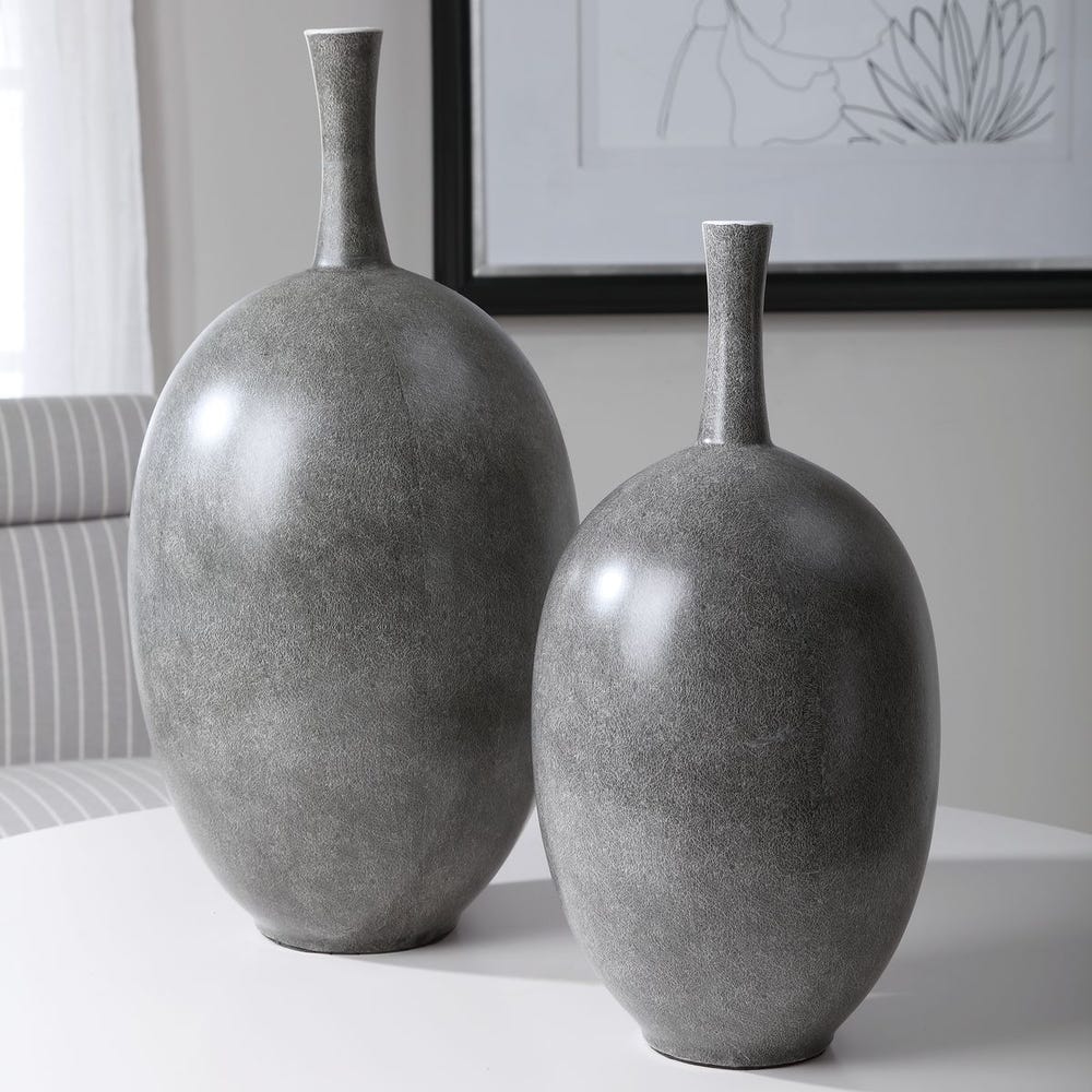 Uttermost Riordan Modern Vases - Set of 2 by Uttermost