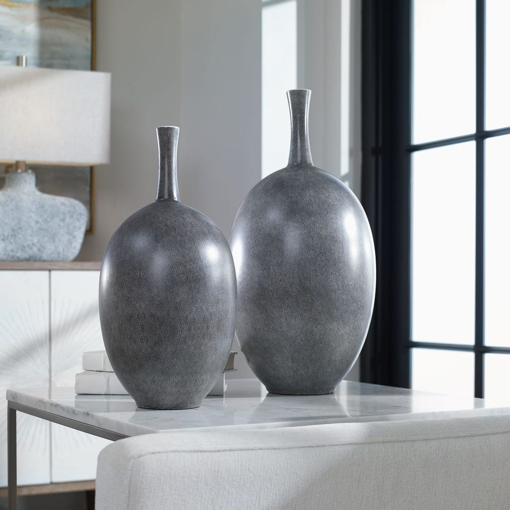 Uttermost Riordan Modern Vases - Set of 2 by Uttermost