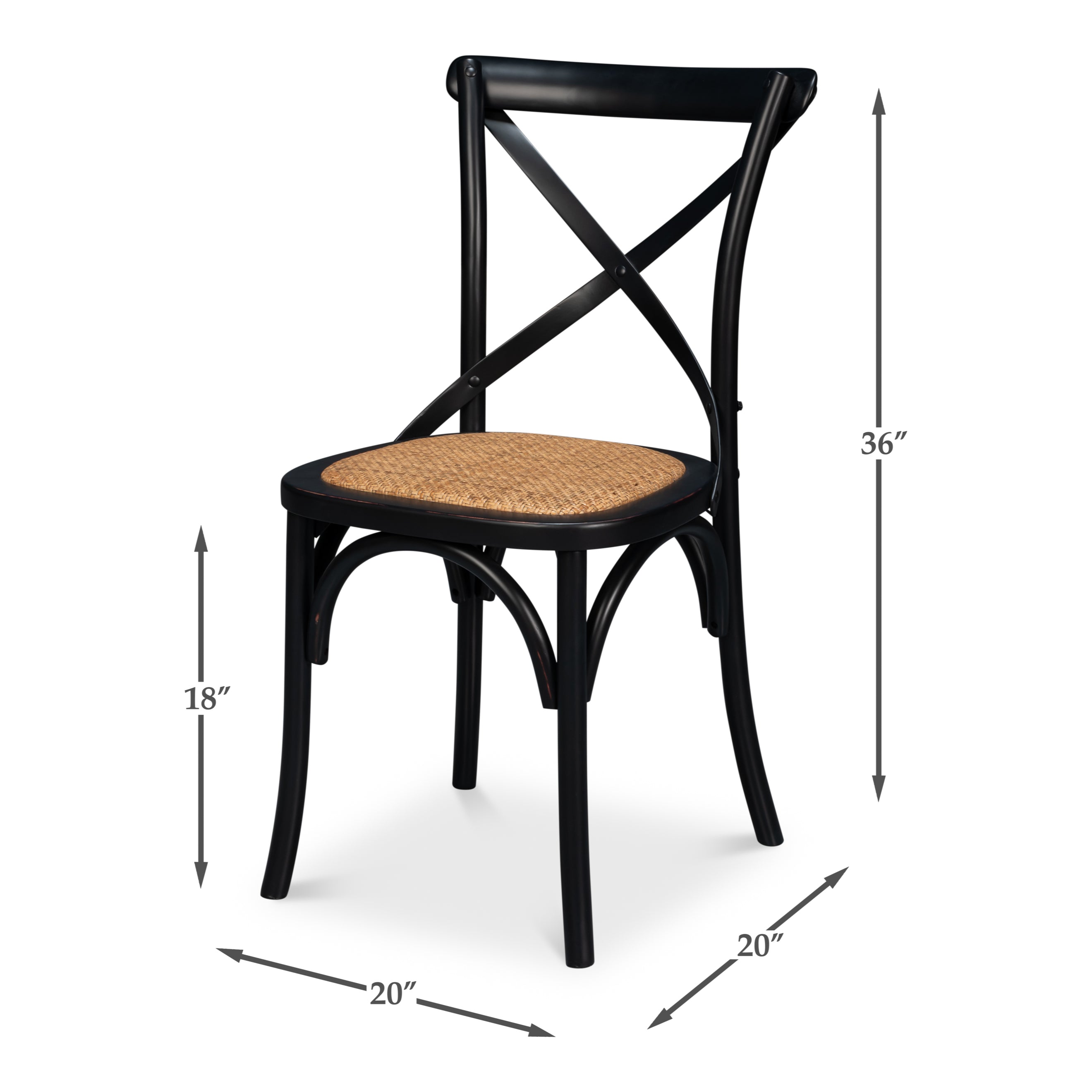 Tuileries Gardens Side Chair - Set of 2