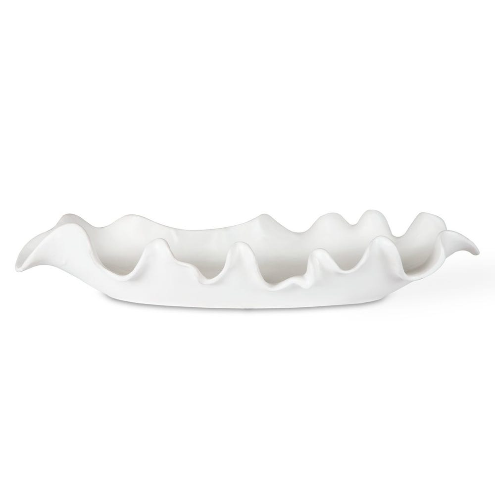 Uttermost Ruffled Feathers Bowl