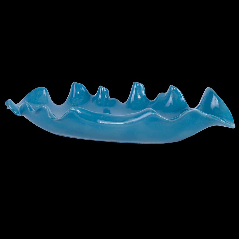 Uttermost Ruffled Feathers Bowl