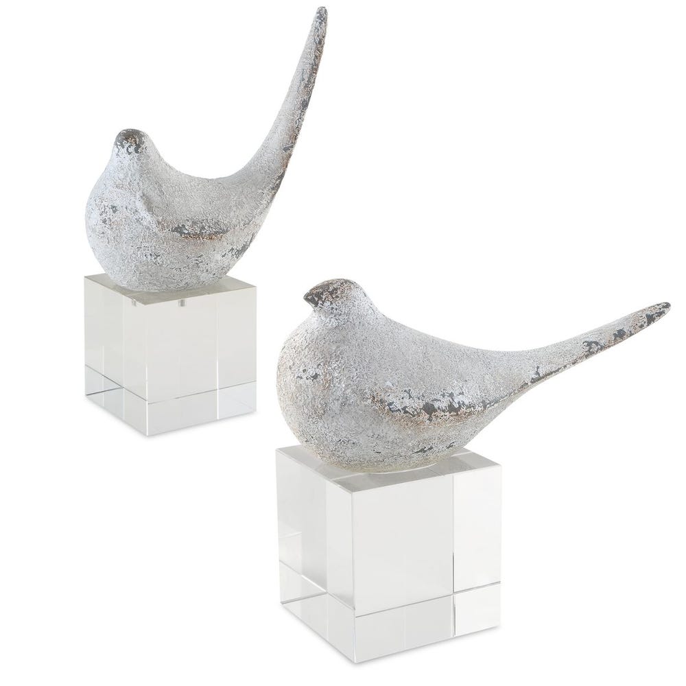 Uttermost Better Together Bird Sculptures - Set of 2