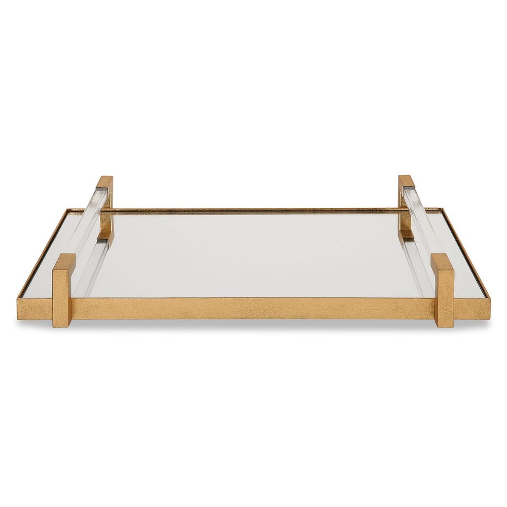 Uttermost Deki Gold Mirrored Tray