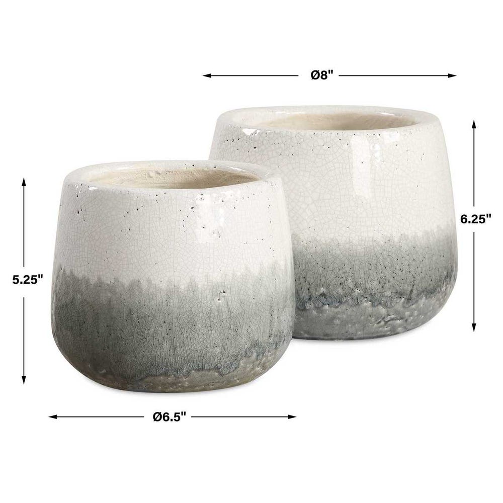 Uttermost Nimbus Vases - Set of 2