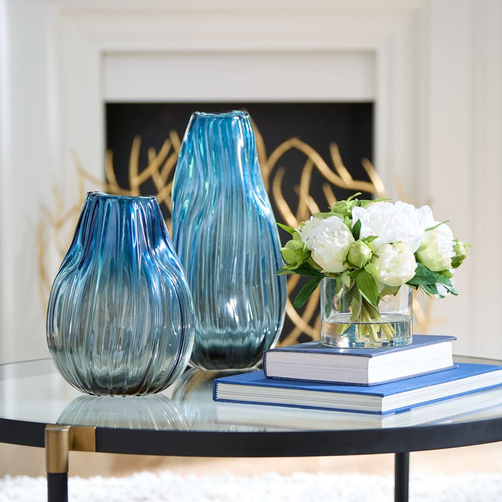Uttermost Midnight Horizon Vases - Set of 2