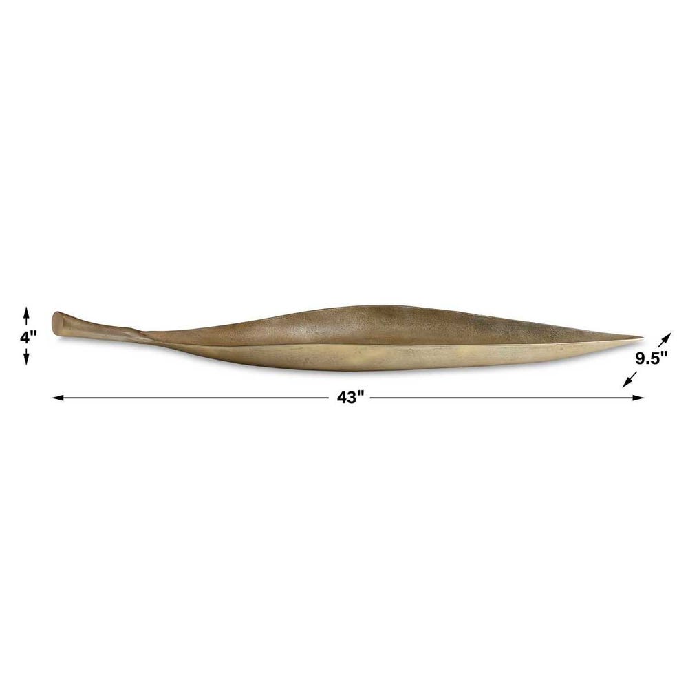 Uttermost Botanica Aged Brass Bowl