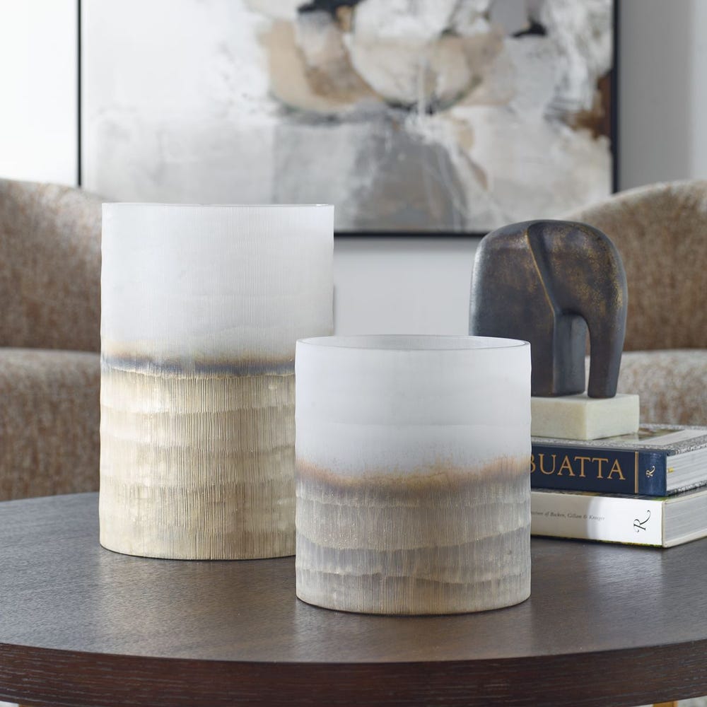 Uttermost Ombra Modern Vases - Set of 2