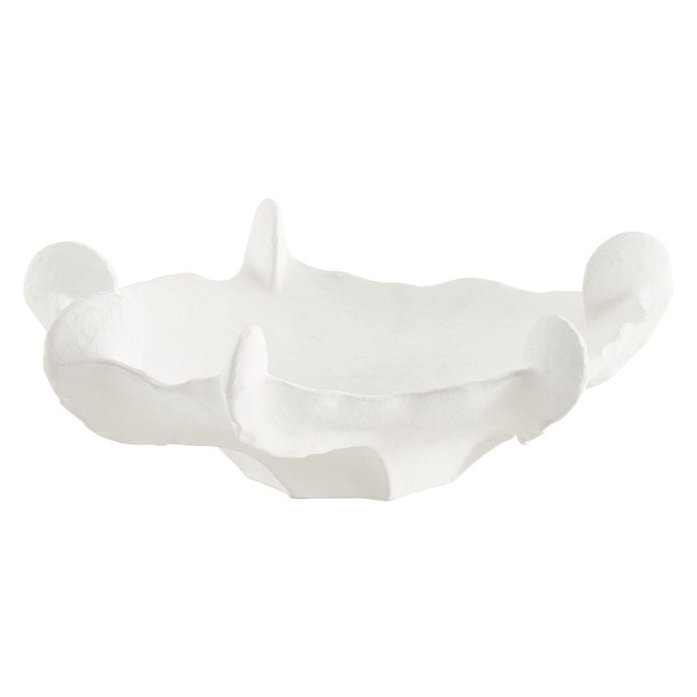 Uttermost Coral Mirage White Outdoor Bowl