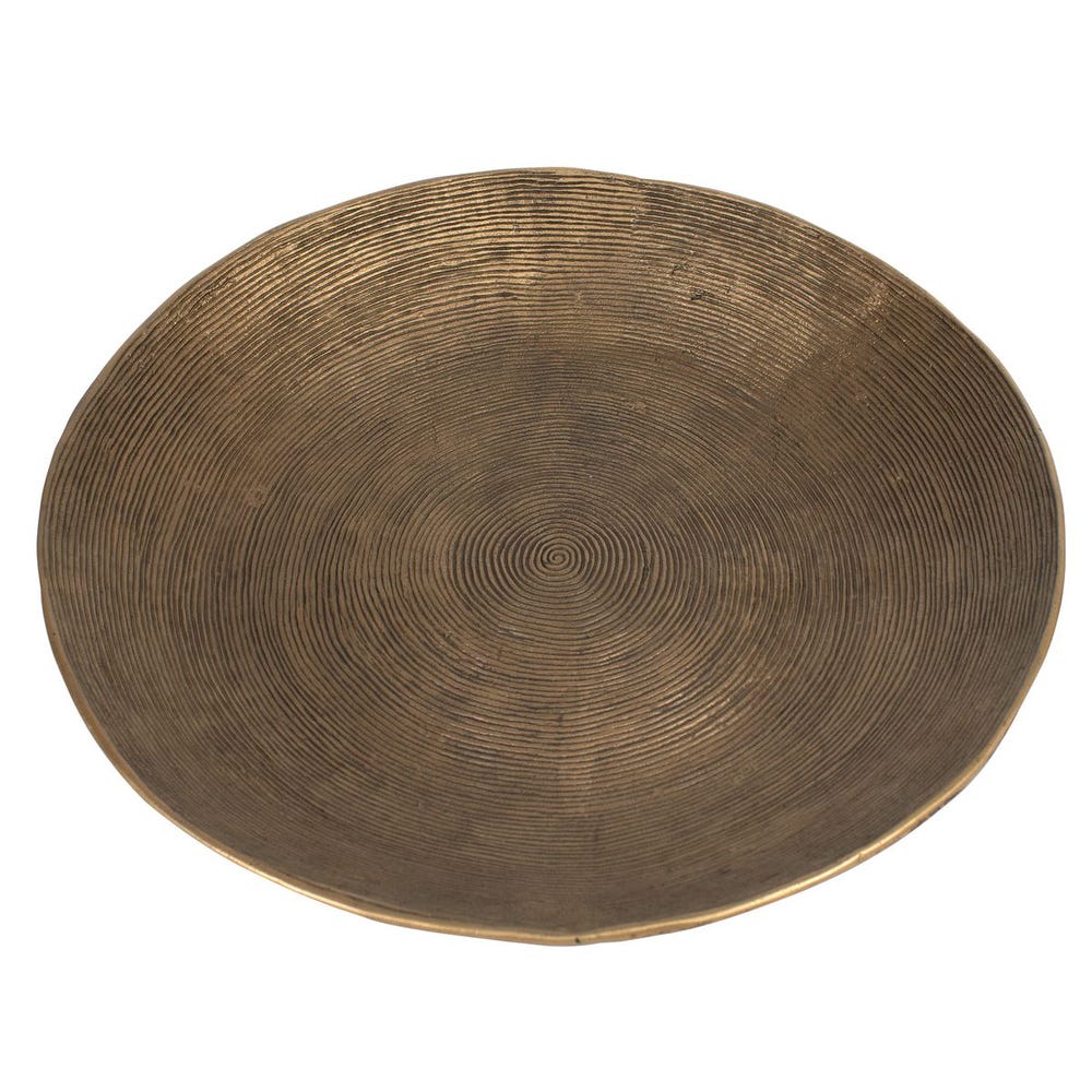 Uttermost Stratum Round Brass Bowls - Set of 2