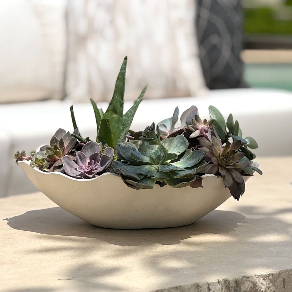 Uttermost Obscura Outdoor Bowl