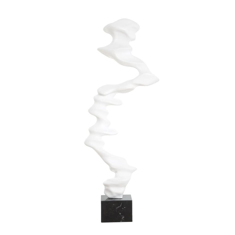 Uttermost Flux Indoor-Outdoor White Sculpture