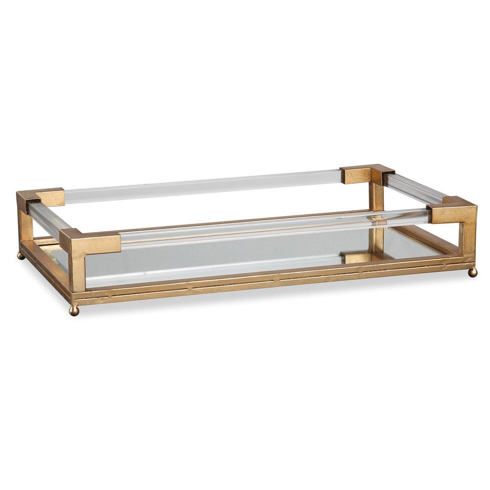 Uttermost Balkan Mirrored Tray
