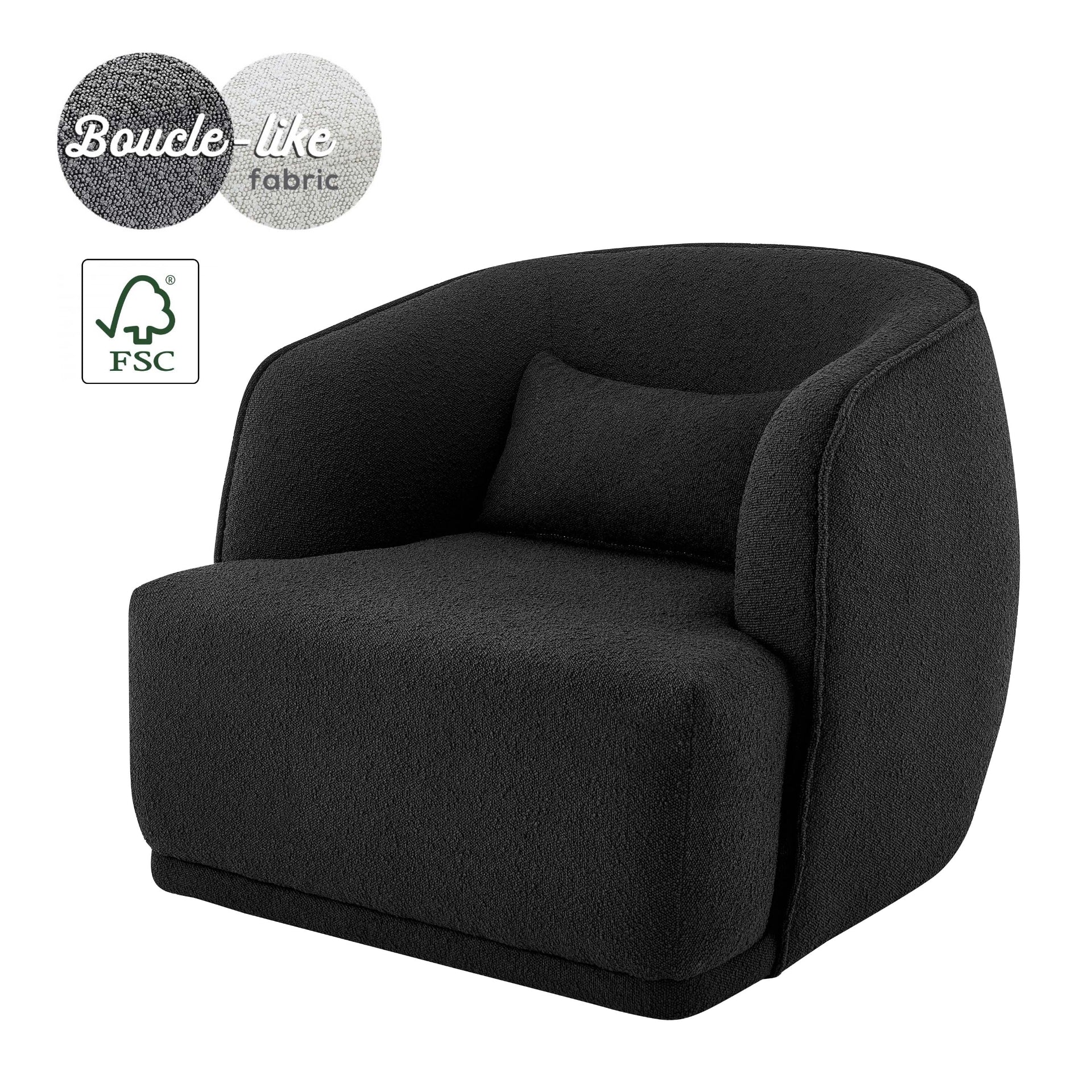 Steward Swivel Accent Chair Accent Chairs NPD Boucle Black , Black Friday Sale NPD Furniture Sale, Old Bones Co, Mid Century Furniture Sale, Four Hands Furniture, Black Friday Sale Steward Swivel Accent Chair,Gus Sale, Perigold Steward Swivel Accent Chair Accent Chairs Black Friday Sale , Perigold Sale Steward Swivel Accent Chair,Steward Swivel Accent Chair Lulu and Georgia, Burke Decor Sale Steward Swivel Accent Chair, www.oldbonesco.com