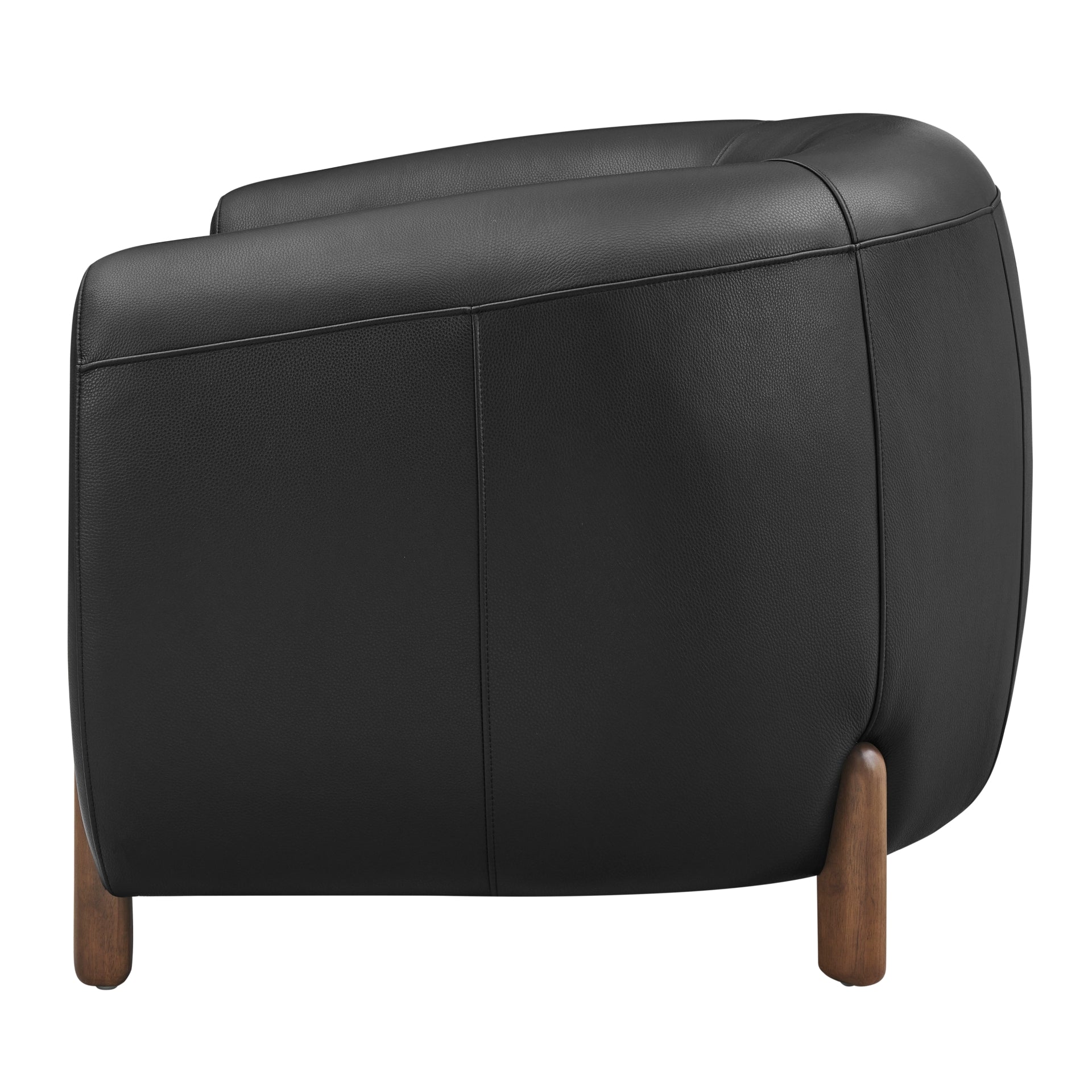 Cordelia Top Grain Leather Accent Arm Chair