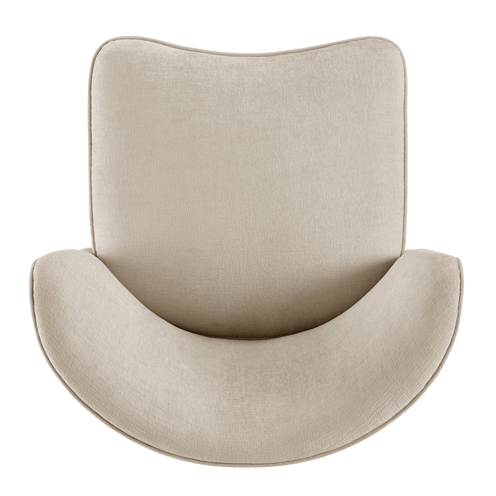 Morraine Chenille Dining Side Chair with Casters