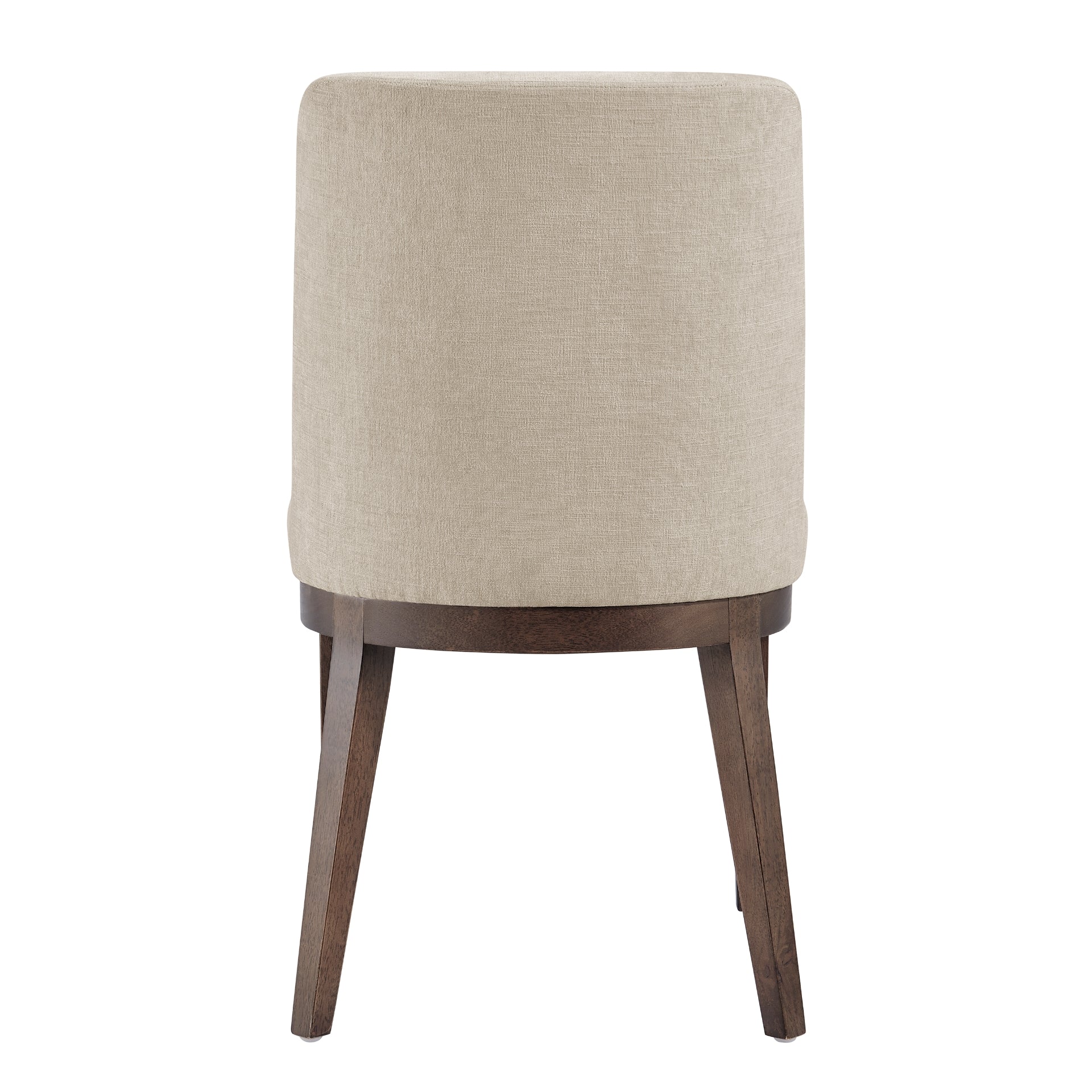 Cayden Chenille Millburry Beige Dining Side Chair - Set of 2