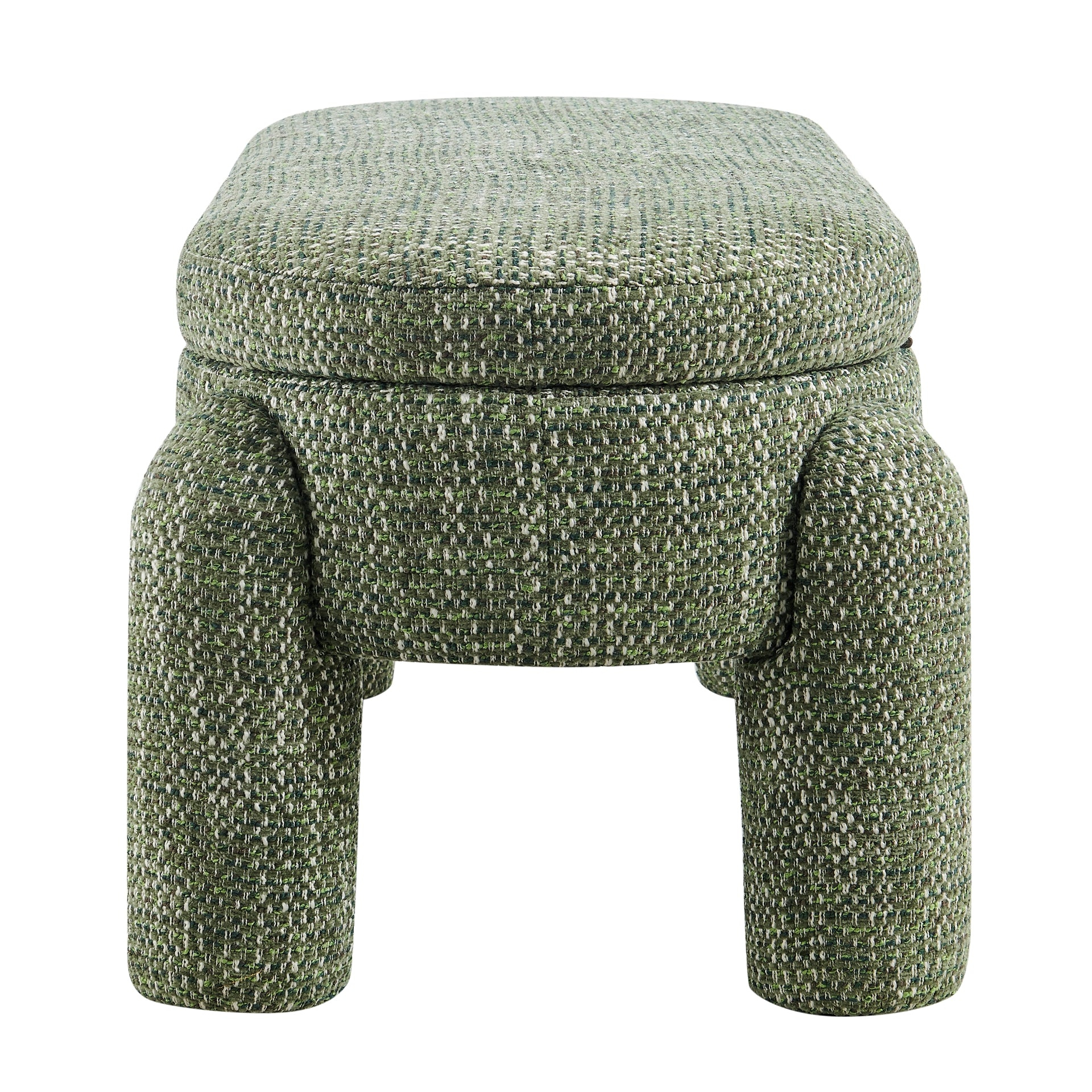 Bowden Chenille Storage Bench