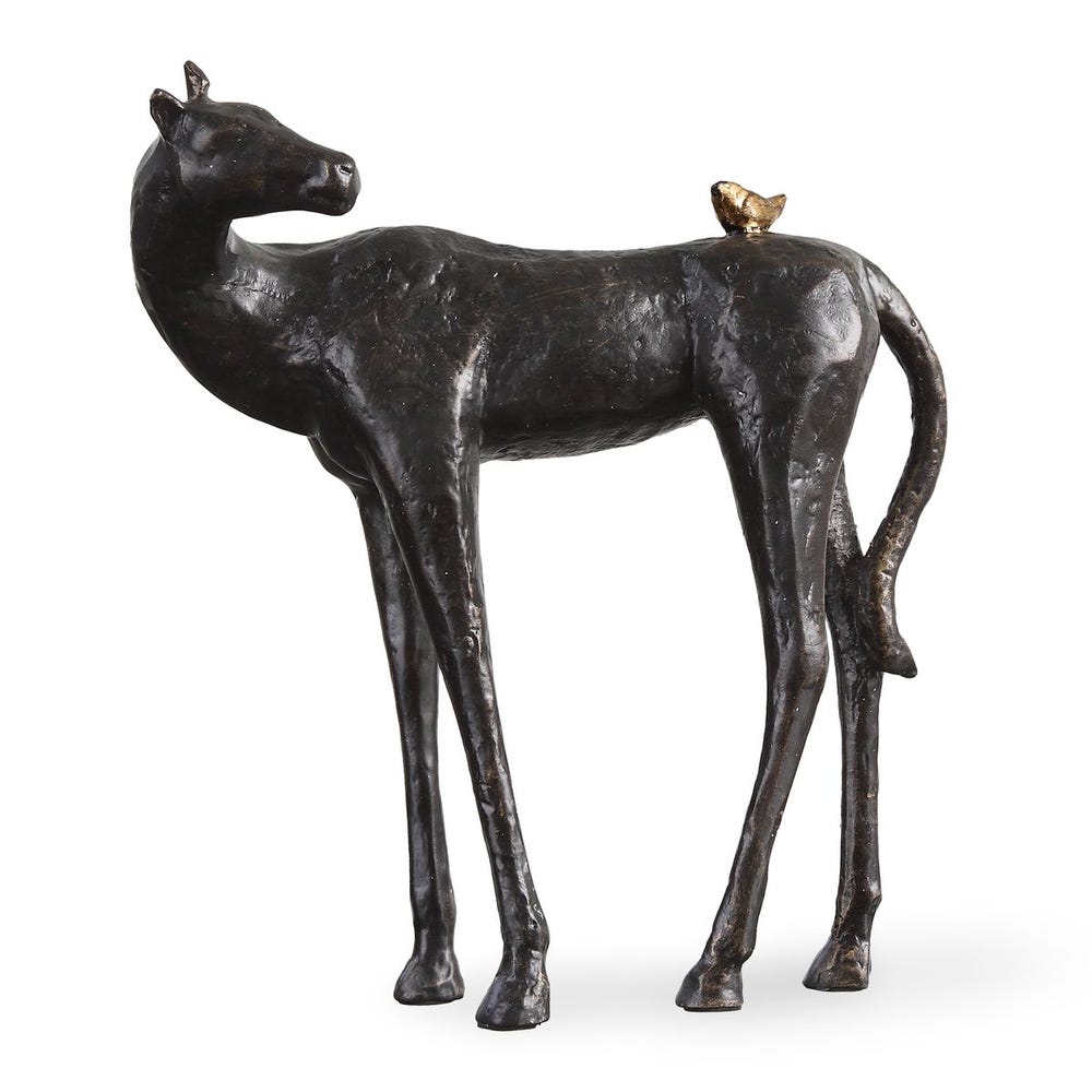 Uttermost Hello Friend Horse Sculpture