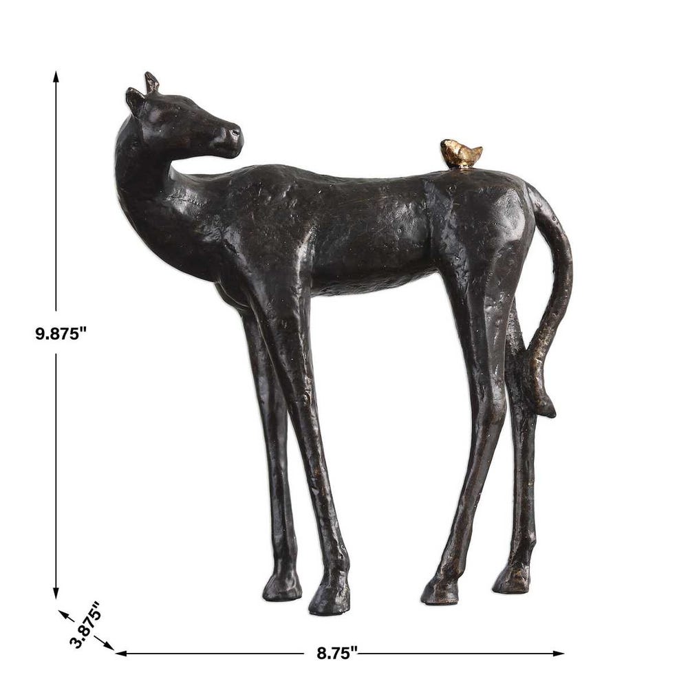 Uttermost Hello Friend Horse Sculpture