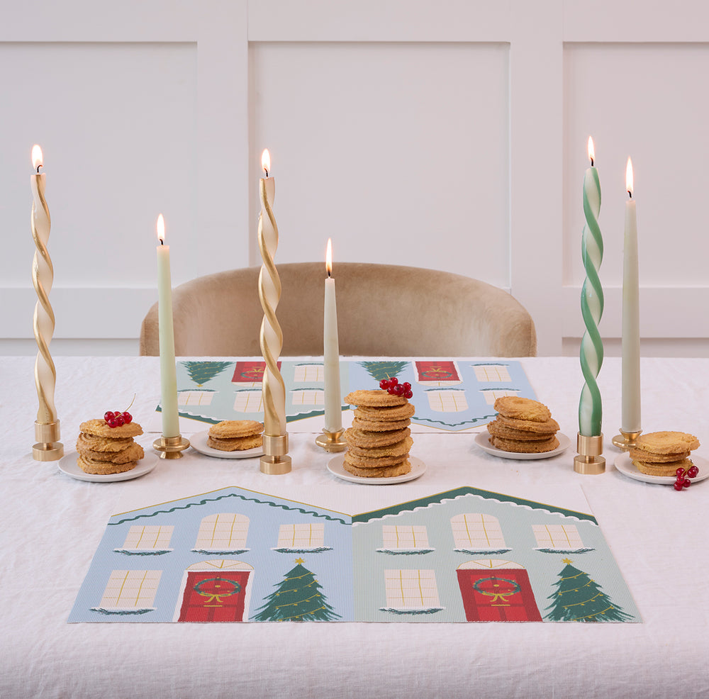 Festive Houses Placemat