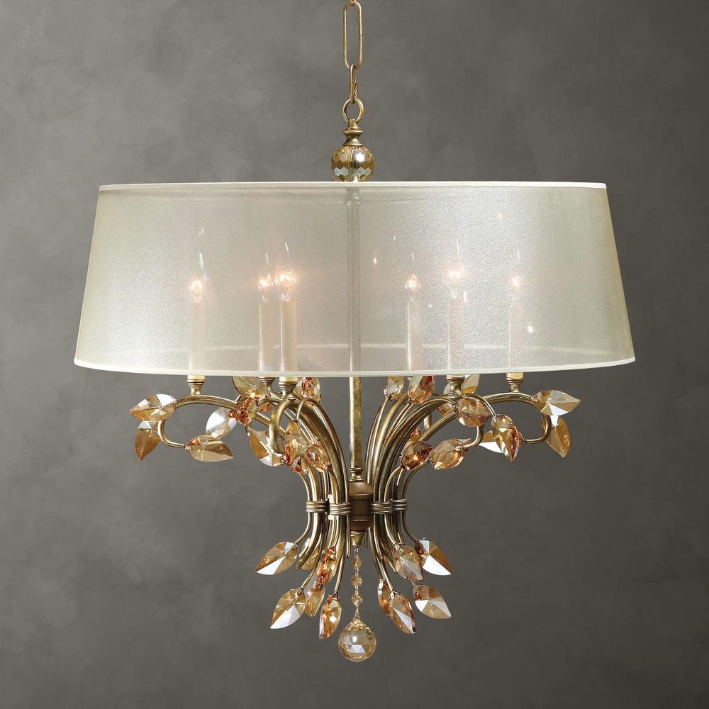 Uttermost Alenya 6 Light Shade Chandelier