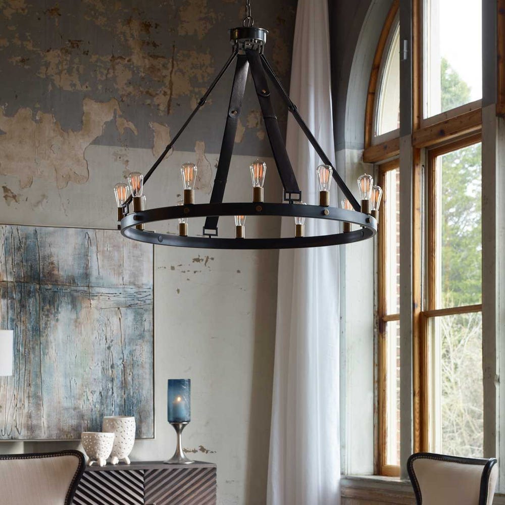 Uttermost Marlow 12 Light Circle Chandelier by Uttermost