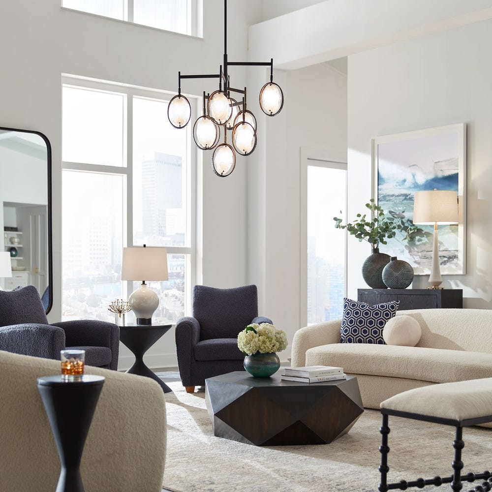 Uttermost Maxin 15 Light Large Chandelier