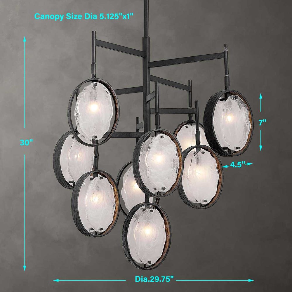 Uttermost Maxin 15 Light Large Chandelier