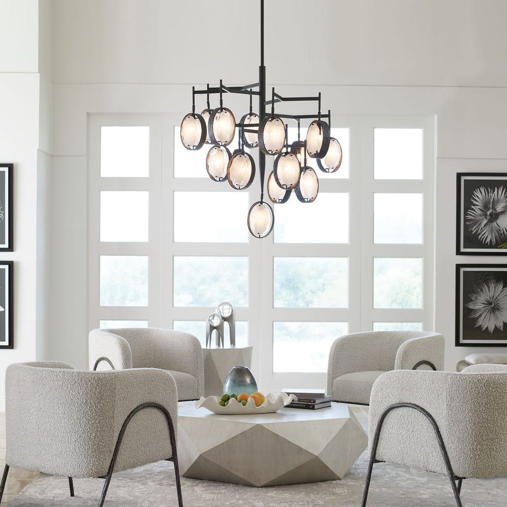 Uttermost Maxin 15 Light Large Chandelier