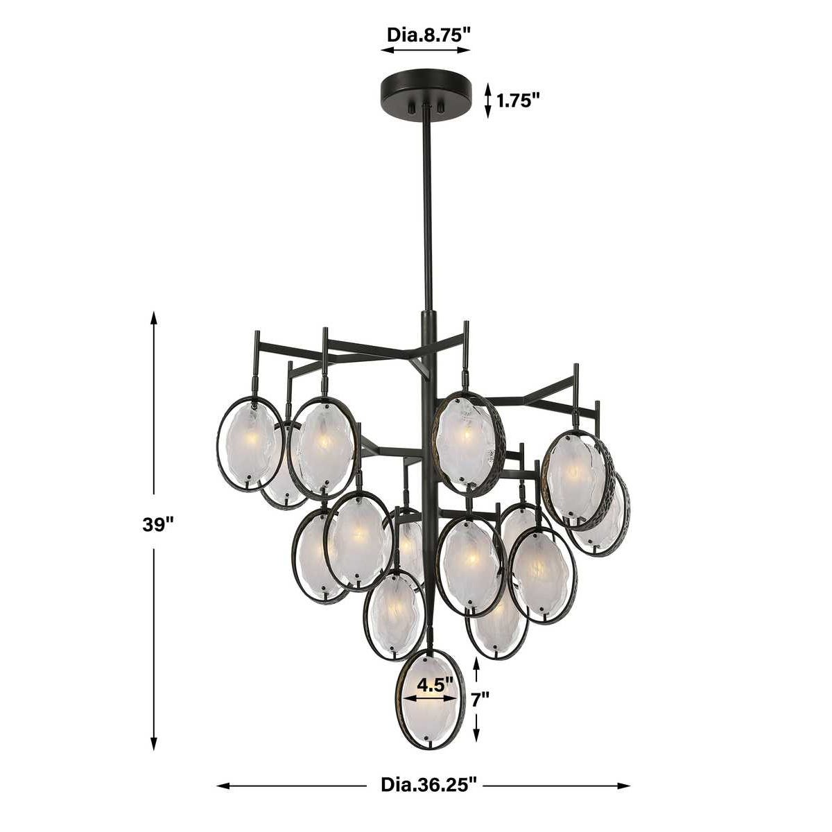 Uttermost Maxin 15 Light Large Chandelier