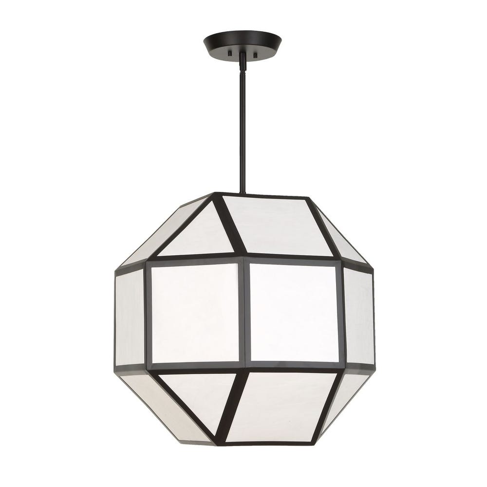 Uttermost Hoi An 4 Light Geometric Chandelier