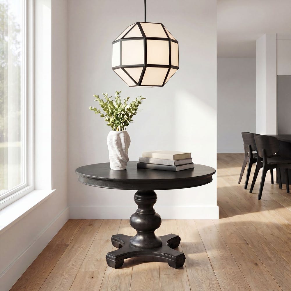Uttermost Hoi An 4 Light Geometric Chandelier
