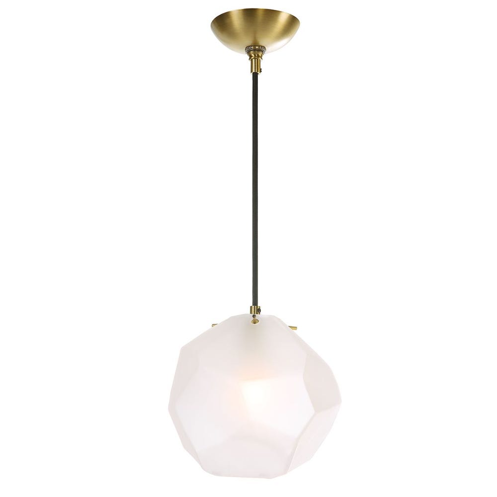 Uttermost Geodesic 1 Light Mini Pendant