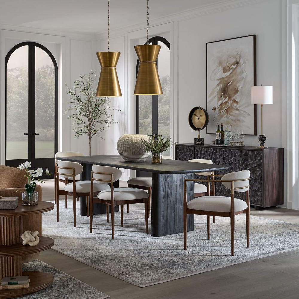 Uttermost Crocker Brass 1 Light Mini Pendant