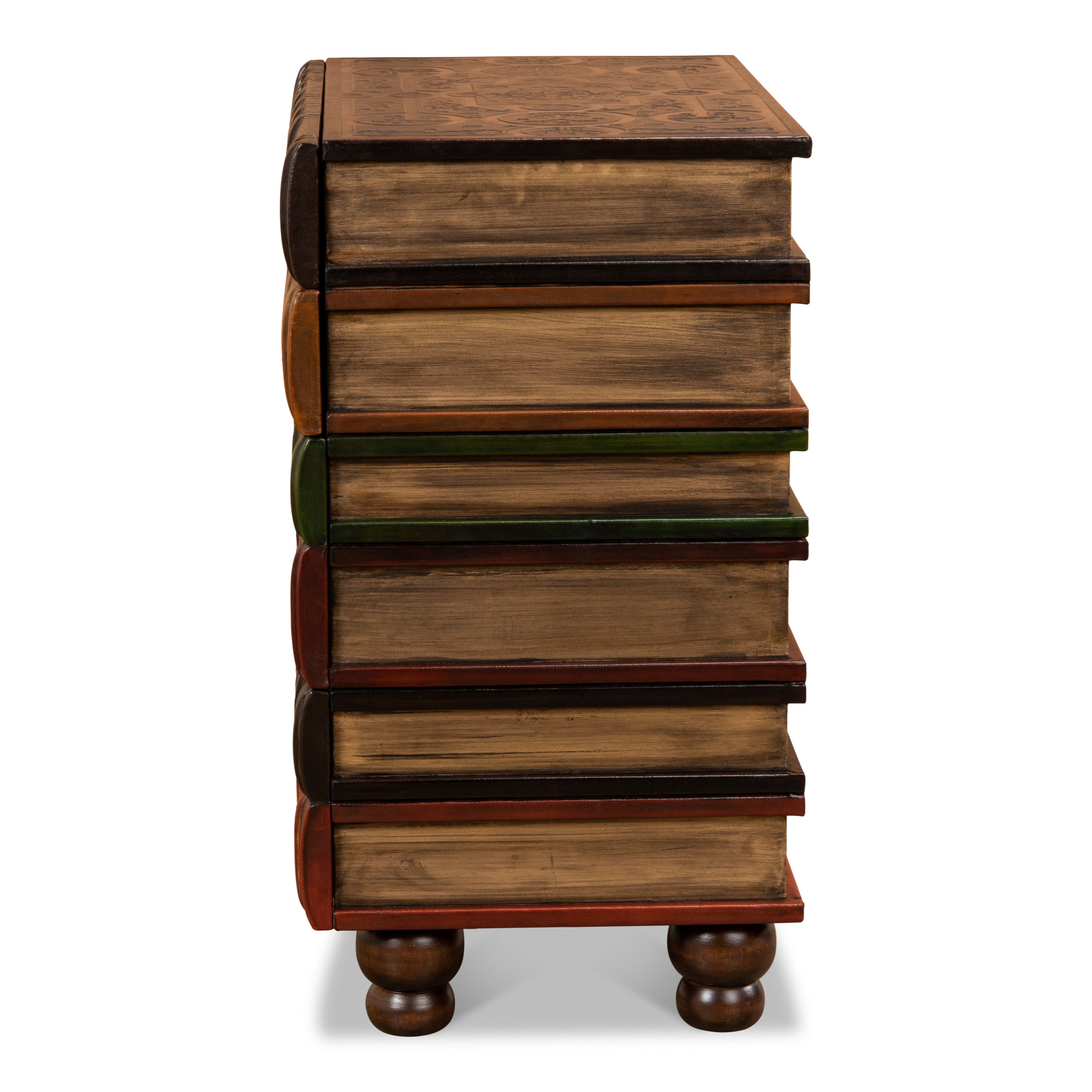 Florentine Books Chairside Chest