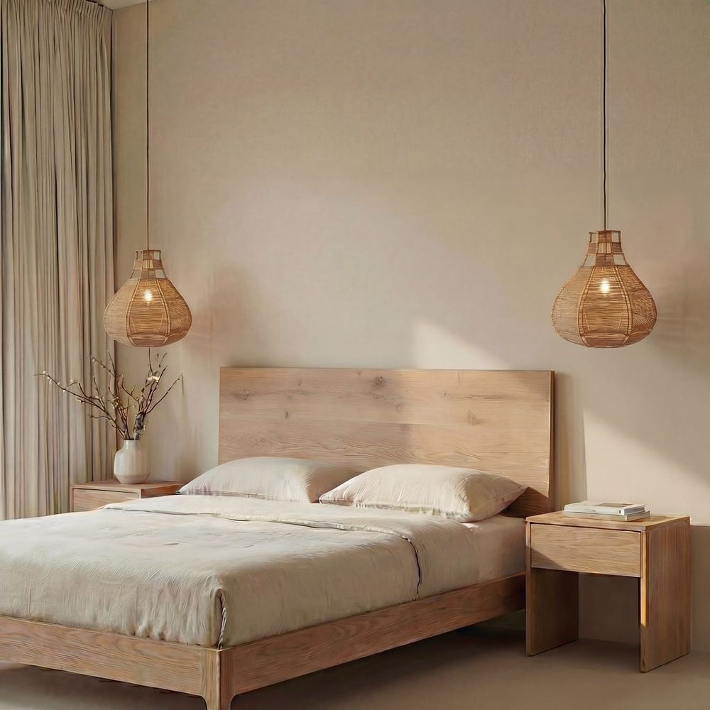 Uttermost Hestia 1 Light Natural Rope Pendant