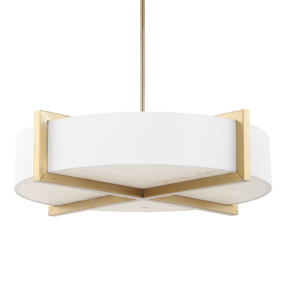 Uttermost Cresson 4 Light Drum Pendant