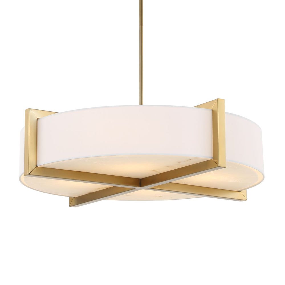 Uttermost Cresson 4 Light Drum Pendant