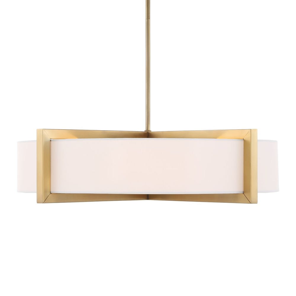 Cresson 4 Light Drum Pendant by Uttermost