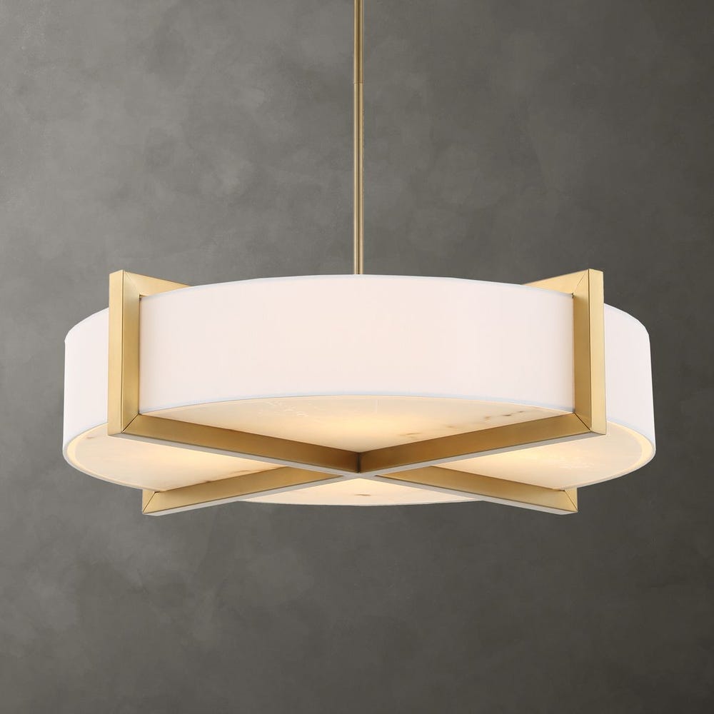 Uttermost Cresson 4 Light Drum Pendant