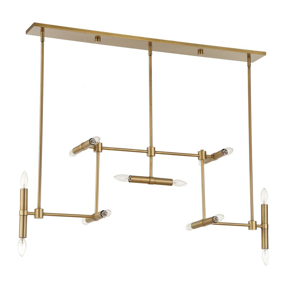 Uttermost Cadre 14 Light Modern Linear Pendant