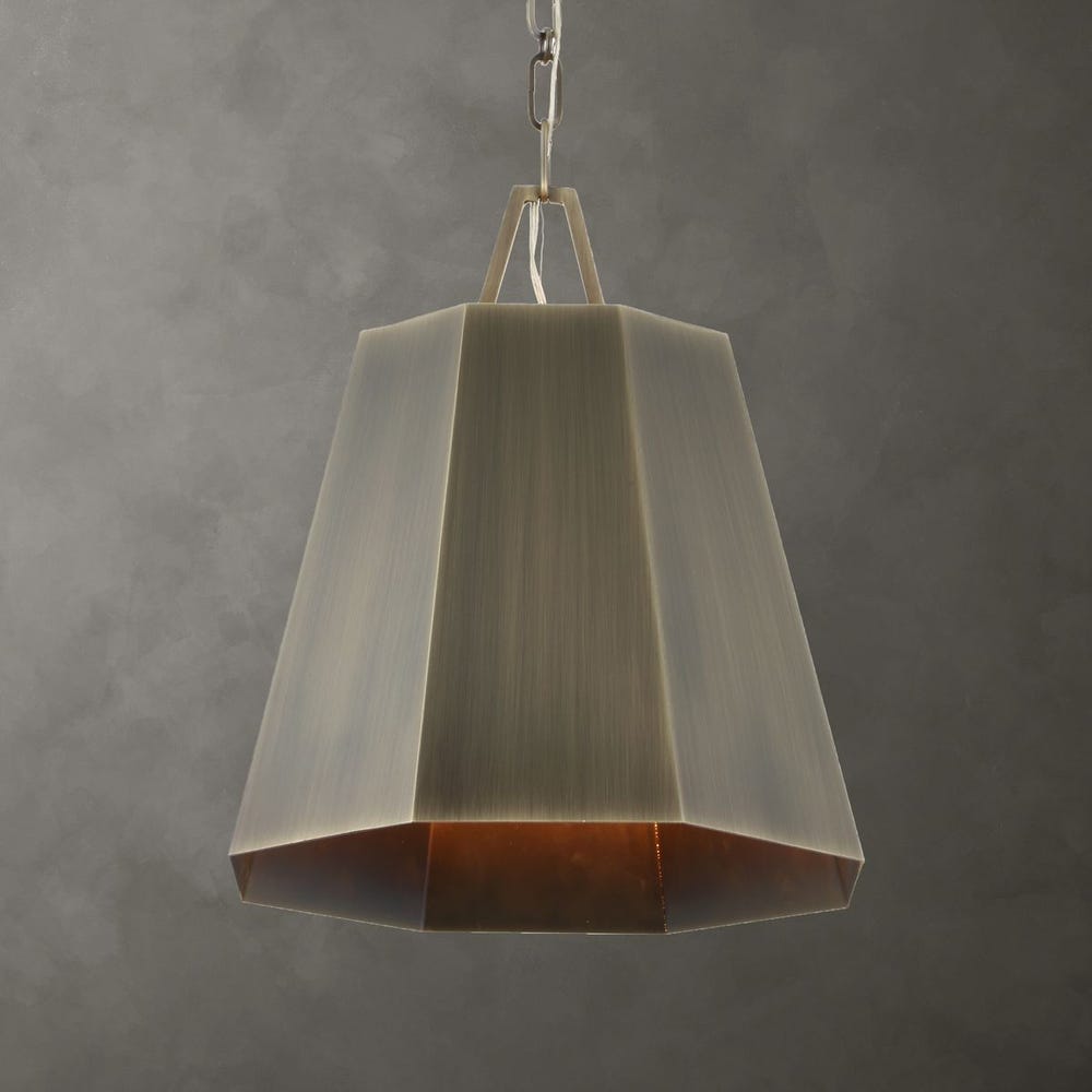 Uttermost Granada 1 Light Hexagon Pendant