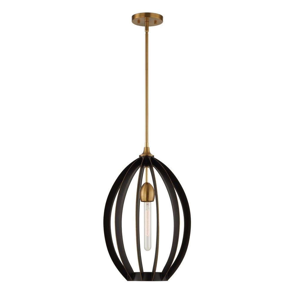 Uttermost Darby 1 Light Architectural Oval Pendant